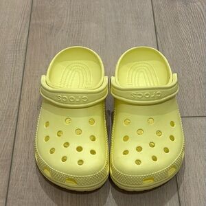 Yellow CROCS